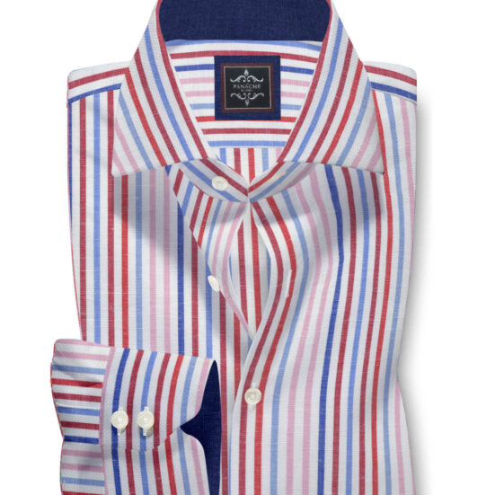 Multi-Stripes Linen Shirt