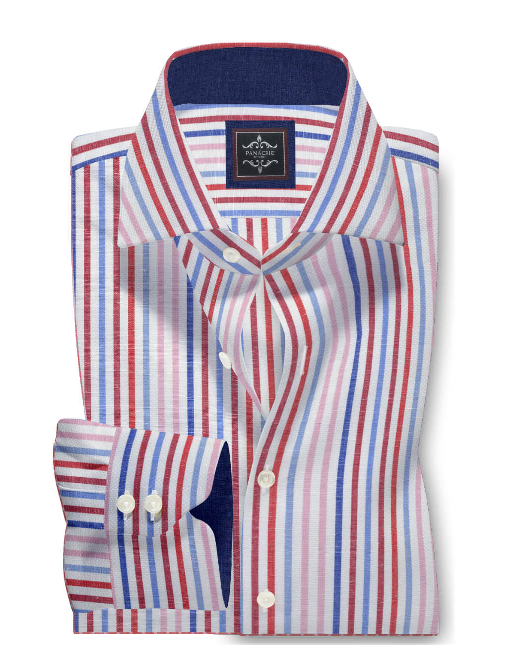 Multi-Stripes Linen Shirt