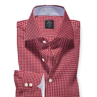 Gingham dress shirt