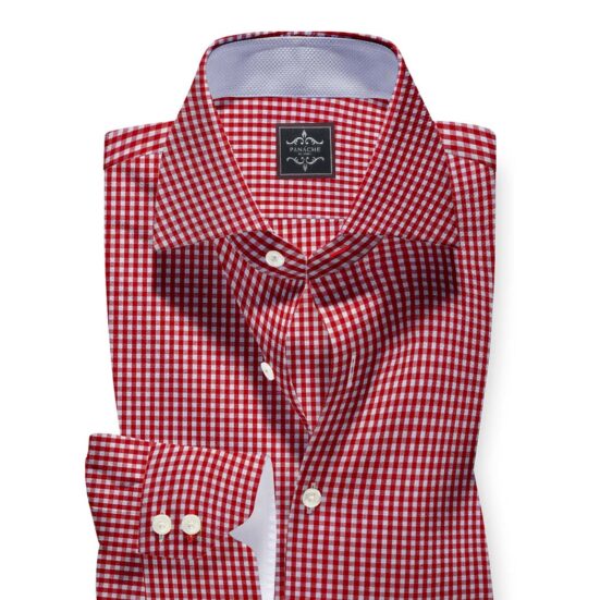 Gingham dress shirt