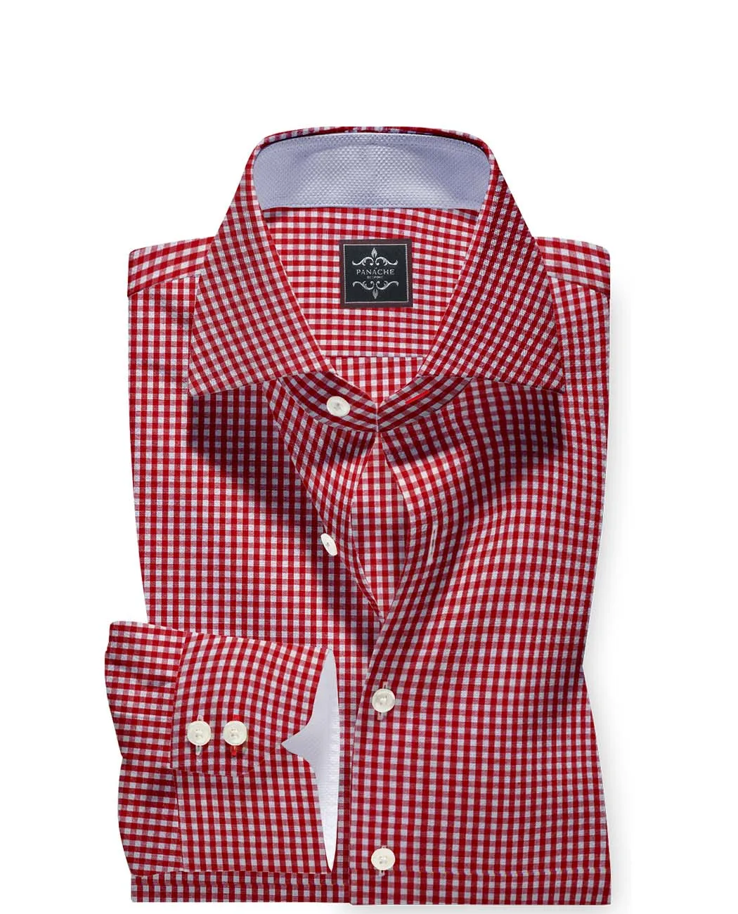 Gingham dress shirt