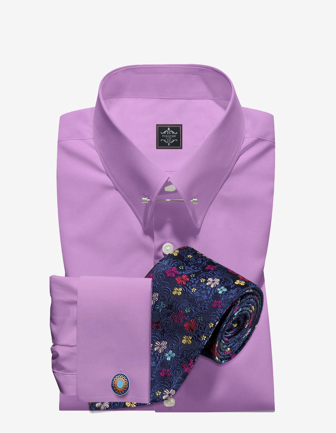 Mens Pink Dress Shirt | Pink Shirt Mens Outfit | Pin Collar Shirts | Luxury  Shirt 1