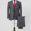 mens grey suit