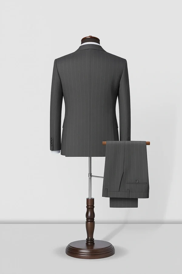 mens grey suit