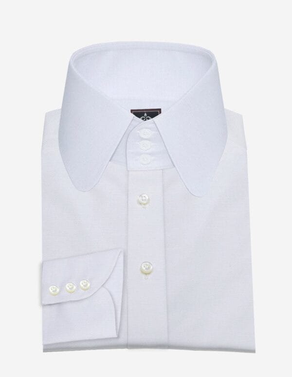 High collar shirt