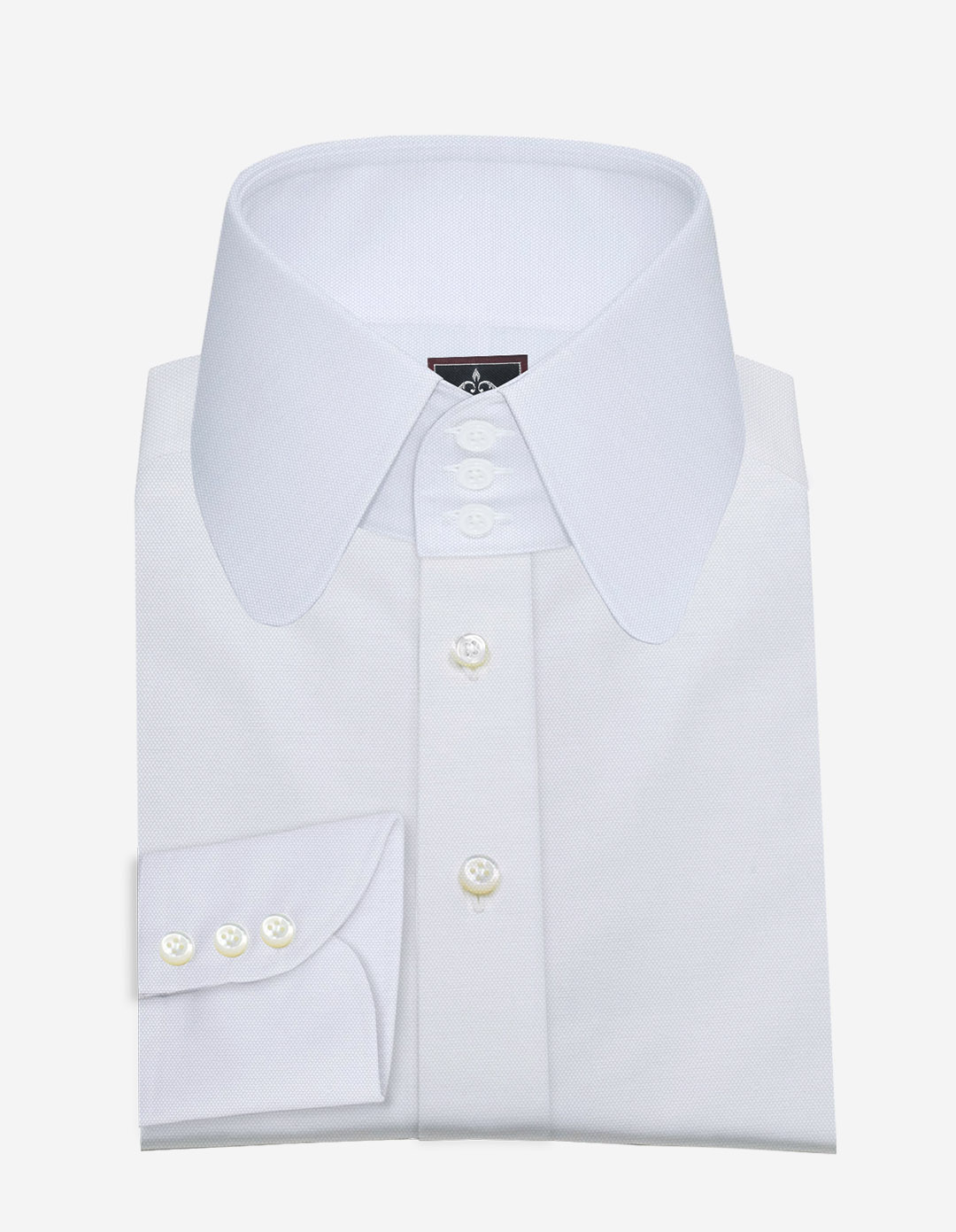 Wrinkle-Resistant White Mens Shirts