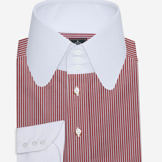 High Round collar shirt