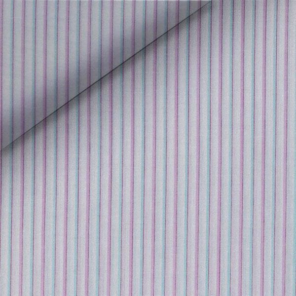 Linen Casual Dress Shirt | Striped linen shirt | Linen Mens dress shirts - Image 2