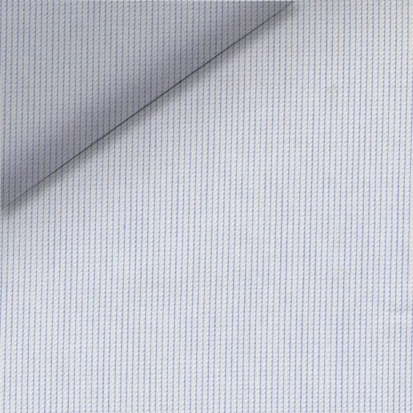 Self-Pen Stripe Men's Dress Shirt | Bespoke Dress Shirts | Pin Collar Shirts - Image 2