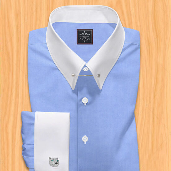 mens light blue dress shirt