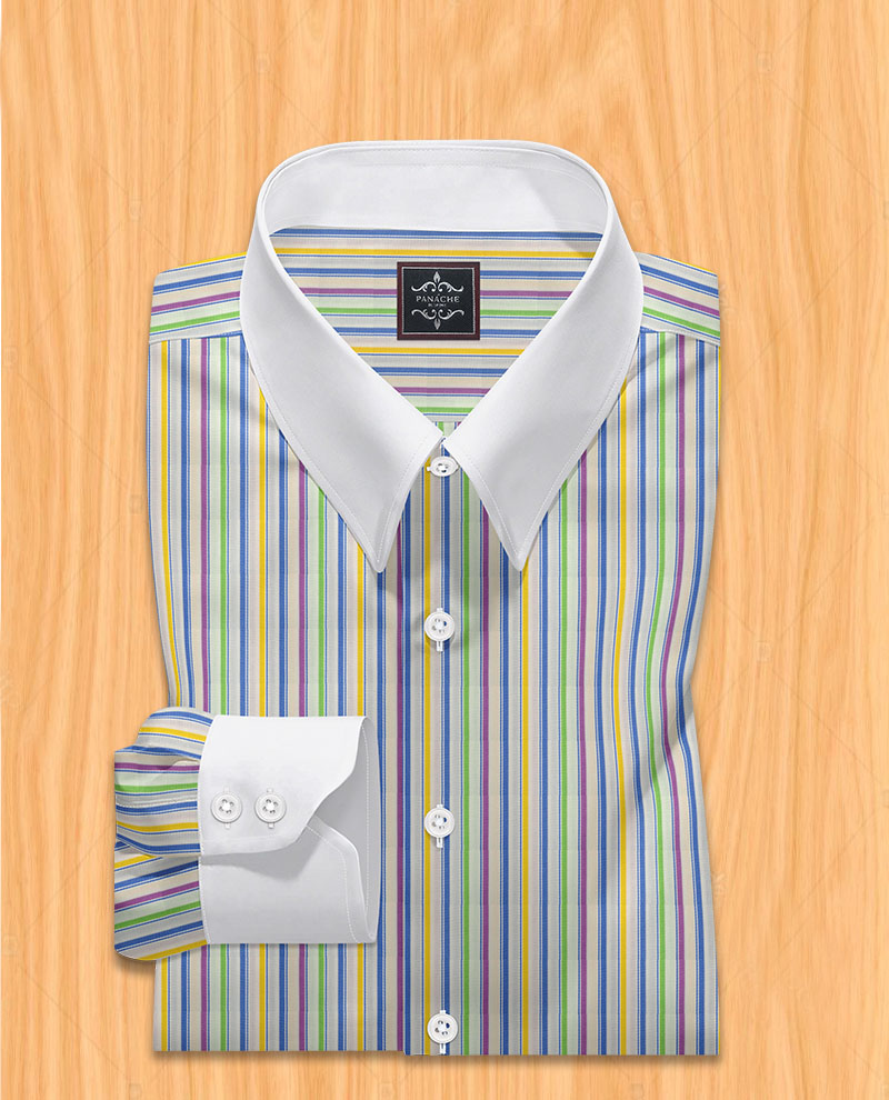 Men's striped dress shirts