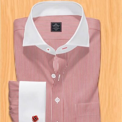 Red Dress Shirt Men
