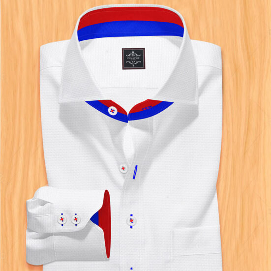 Fashion White Shirt Mens