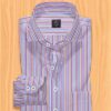 Striped Dress Shirt Men's