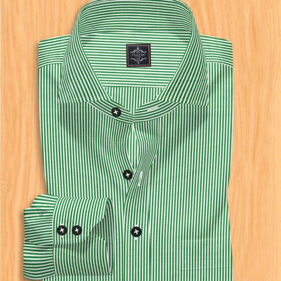 Green dress shirt mens