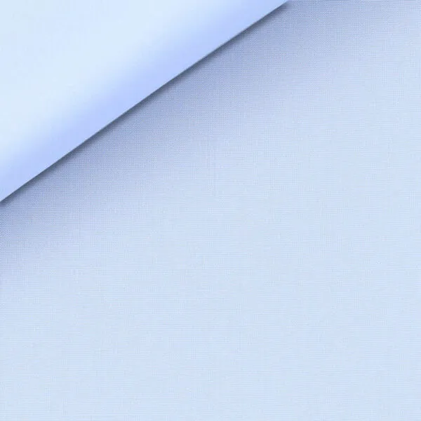 Light blue dress Shirt mens | Blue men's dress shirts | Bespoke dress shirts - Image 2