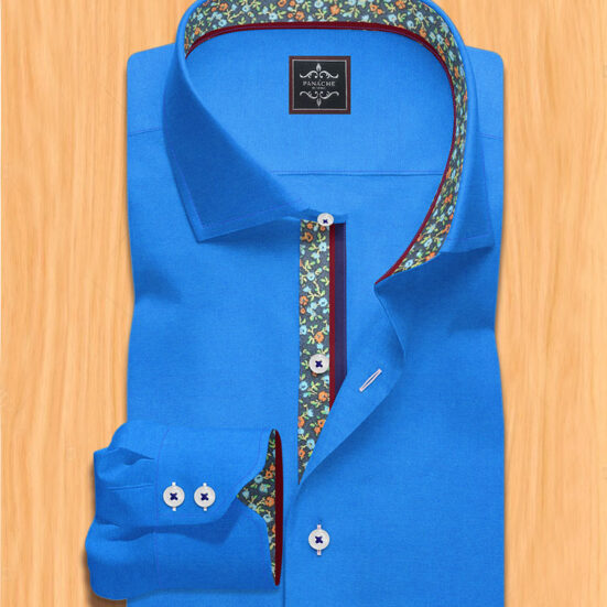 Royal Blue Men's Shirt