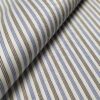 Blue and Black Pen Stripes Shirt | Striped Men's Dress Shirt | Bespoke dress shirts - Image 2