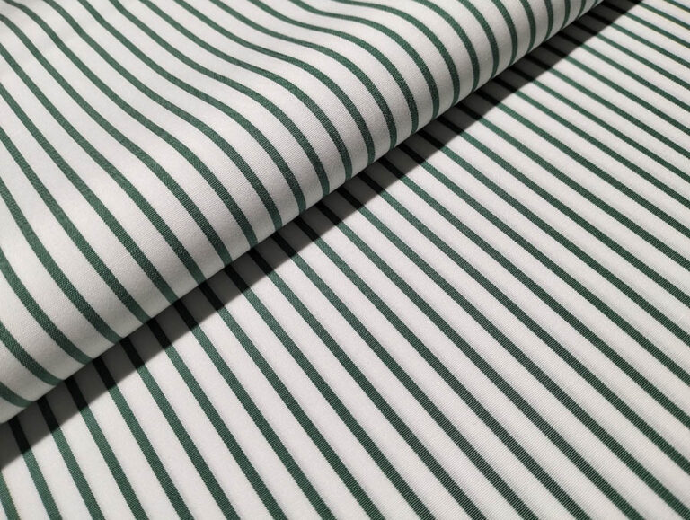 Green Stripes Dress Shirts | Green Stripes With White Collar And Cuff ...