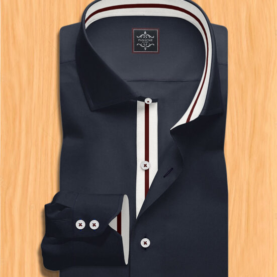 Navy men's dress shirt