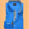 Men's blue dress shirt