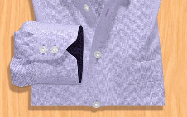 Button Down Mens Shirt | Mens button up shirts | mens purple button down dress shirt - Image 3