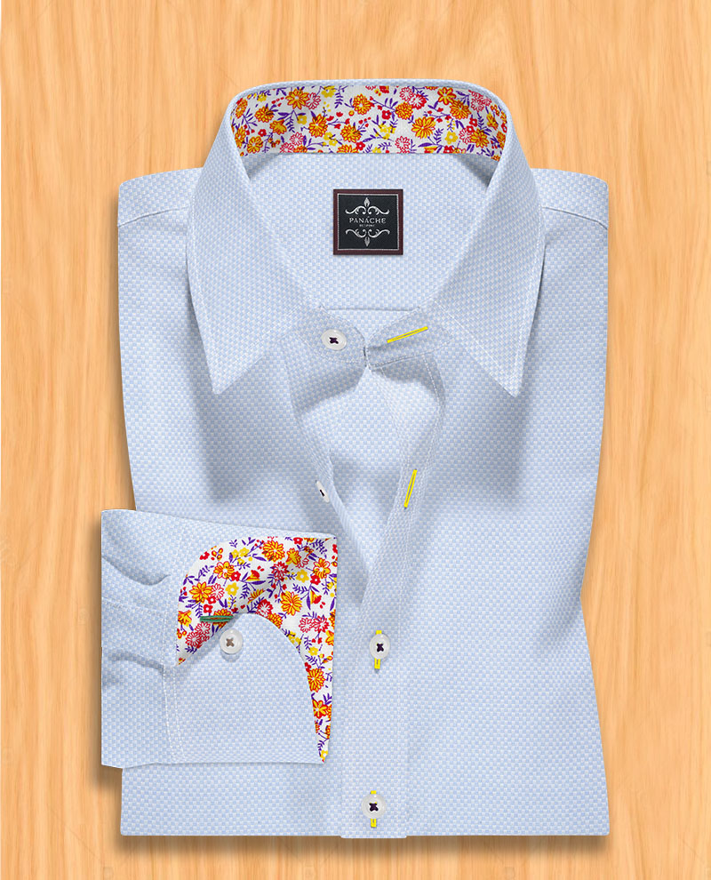 Mens light blue shirt outfit online