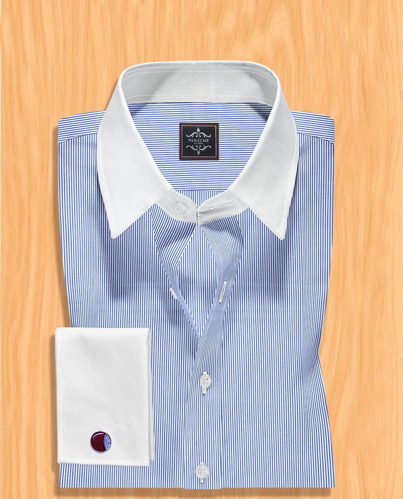 Mens light blue dress shirt