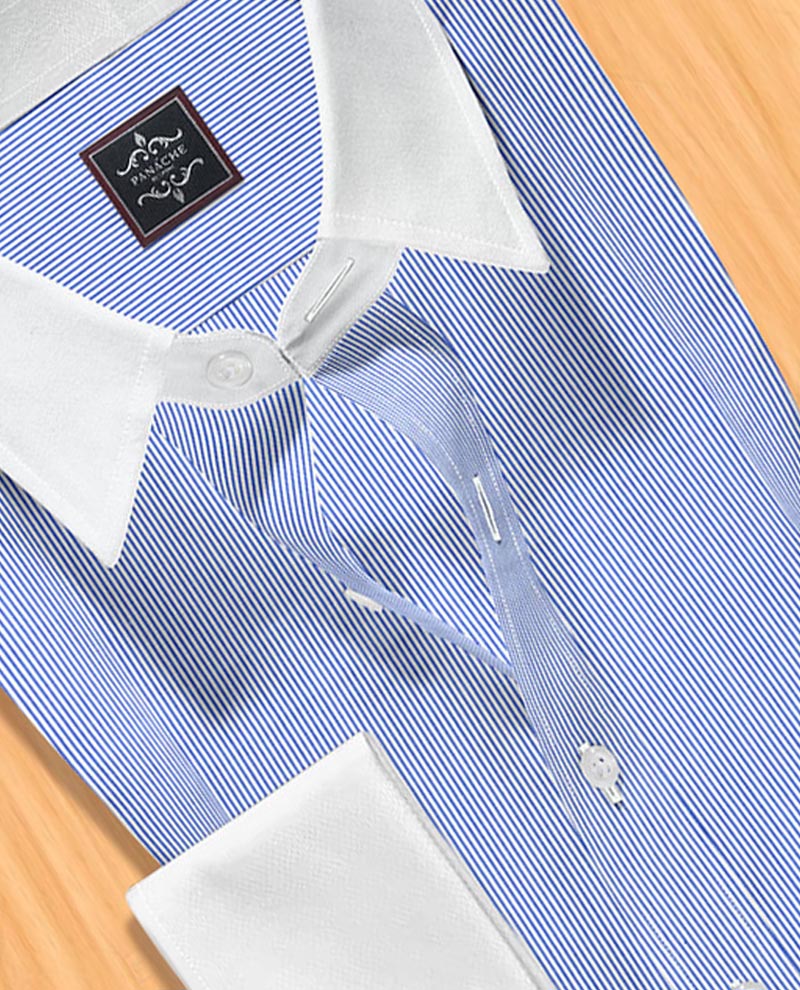 Mens light blue dress shirt