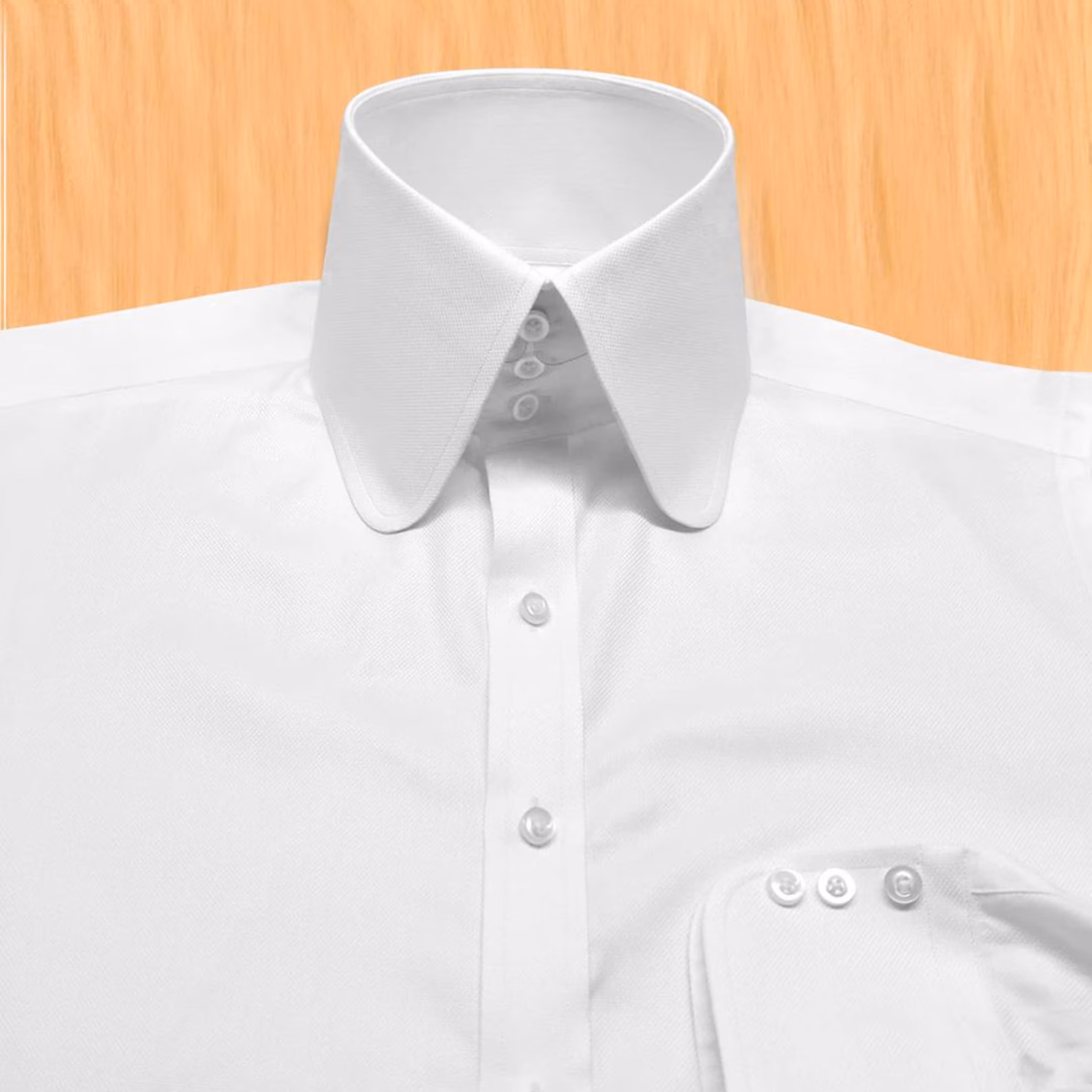 High collar shirt mens