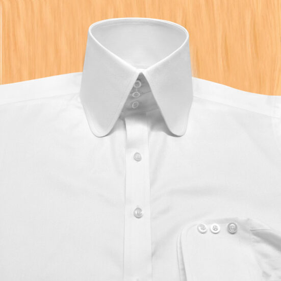 High collar shirt mens