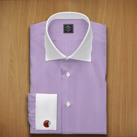 Mens Lavender Dress Shirt