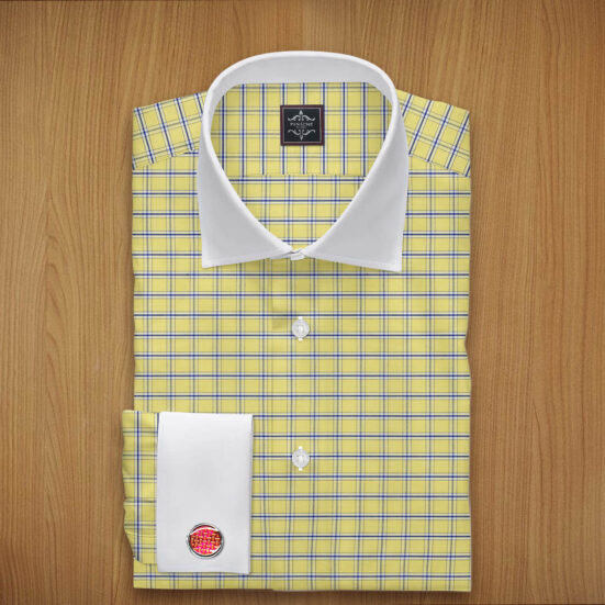 Men's Yellow Dress Shirt