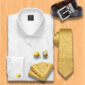 White french cuff dress shirt