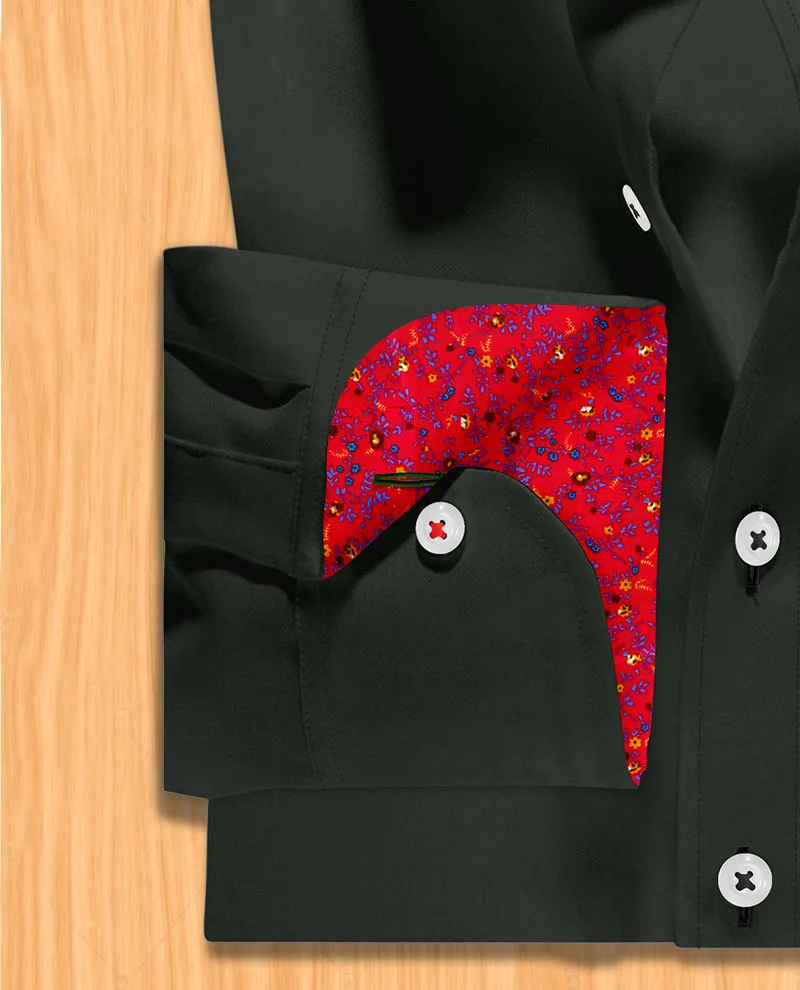 Black dress shirt long sleeve