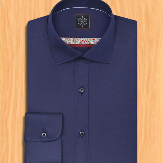 Navy Blue Dress Shirt