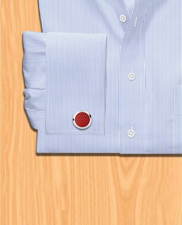 Blue Dress Shirt – The Perfect Blend of Elegance & Comfort - Image 2