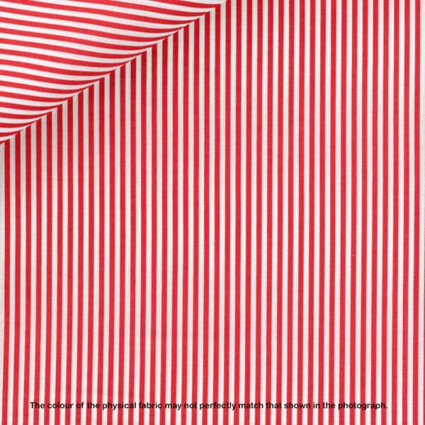 Red Striped Button Down Shirt