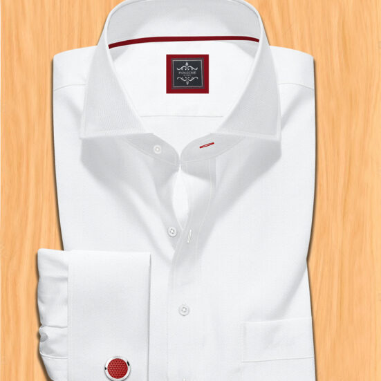 White Formal Shirt for Men