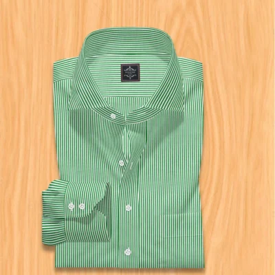 Green Shirt Dress Men