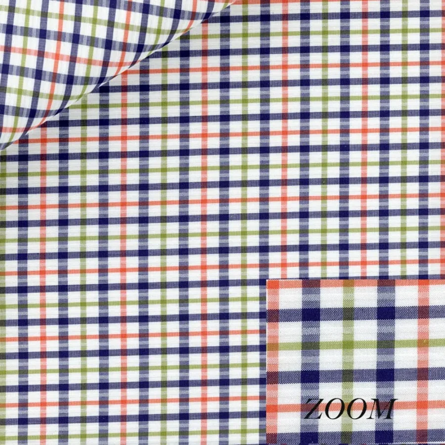 Multi-Plaid Dress Shirt
