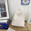 PU Leather Zip Backpack Bag - Image 9