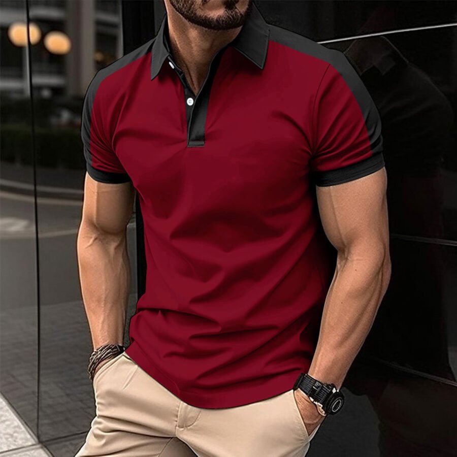 Casual polo shirt fashionable | Luxury 1 - Image 6