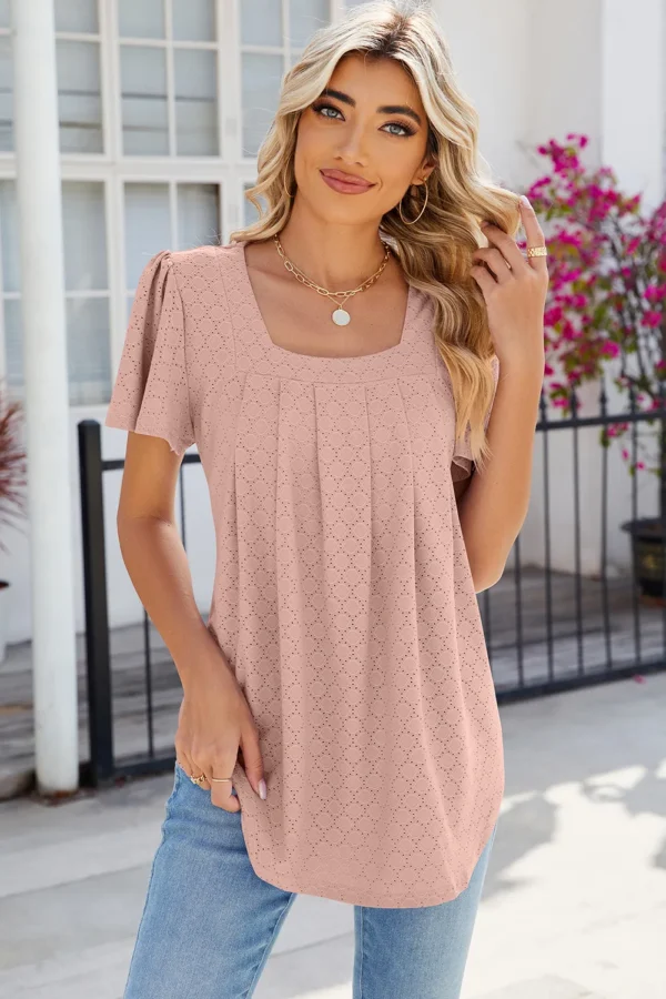 loose T-shirt top for women - Image 30