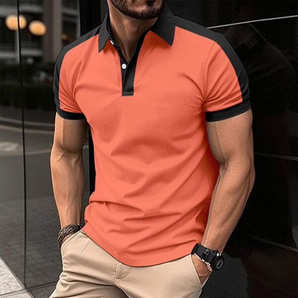 Casual polo shirt fashionable