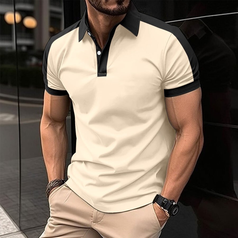 Casual polo shirt fashionable | Luxury 1 - Image 8