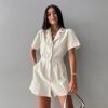 Women's short sleeved jumpsuit - Image 5