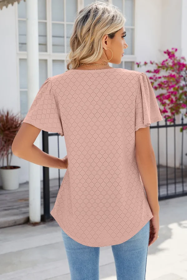 loose T-shirt top for women - Image 32