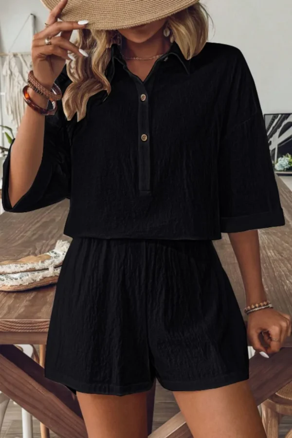 cotton and linen two-piece set - Image 5
