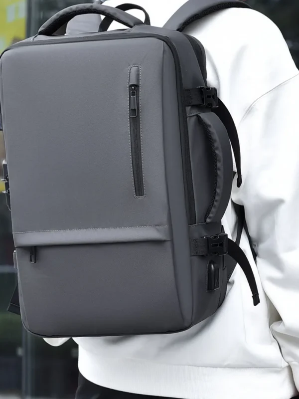Multi-Pockets  Straps Backpack - Image 8